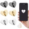 NATOSU 6 supporti per cellulare a forma di cuore, anello per cellulare, gancio per cellulare, tablet, accessori fai da te