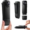 TANGMI Telecamera Spia Portatile, 7 Ore di Utilizzo a Mani Libere Videocamera Invisibile, Visione Notturna & 1080P HD Grandangolo 140° Body Cam Polizia per Registrazione Video e Scatto Foto