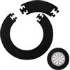 Jinfanshurich Anello Protezione Freccette - Dartboard Surround per bersaglio 45 cm - Protezione parete freccette & Accessori bersaglio freccette, Ø 72 cm