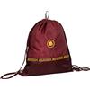 Seven Roma Sakky Bag, Rosso, Zainetto Con Facile Chiusura Con Coulisse, Sacca Sportiva, Scuola, Palestra e Tempo Libero, Bambini e Ragazzi