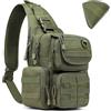 G4Free Zaino tattico da esterno Zaino sportivo militare Zaino da assalto piccolo Borsa pettorale Ciclismo Campeggio Escursionismo