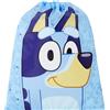BlueY Borsa con coulisse blu scuola scarpe sportive borsa da nuoto, blu, taglia unica