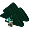 Utopia Home Confezione da 24 tovaglioli di stoffa verde cacciatore, 43 x 43 cm, 100% poliestere con bordi orlati, lavabili e riutilizzabili, ideali per feste, matrimoni e cene