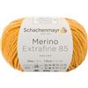 Schachenmayr 9807554-00226 Merino Extrafine 85 - Filato per Uncinetto, 85 m, 50 gr, Arancione (Gold Meliert), 10 x 10 x 7 cm, 1 Pezzo