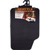VAMAR - Tappetini Auto Universali in PVC Seattle - set 4 pezzi