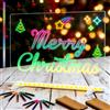 CHENBOOW Tavoletta Grafica Bambini,Lavagna Magica per Bambini 35x25CM,Lavagna Luminosa per Disegnare,Acrylic LED Writing Message Board with Light,Tavola per Note Artistiche per Ufficio,Scuola,Casa,Caffè