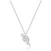 FANCIME X Harry Potter, Collaborazione - Felix Felicis, gioielli in argento Sterling per donne e ragazze, 45 cm, Argento sterling