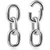 Vankula Piercing per orecchio, in acciaio inox, per uomo e donna, 4 mm, 6 mm, Metallo