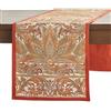 Maison d' Hermine Runner da tavola Kashmir Paisley in 100% cotone per feste, cene, festività, cucina, giorno del Ringraziamento, Natale (50cm x 150cm)