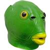 HDGSAFD 1 Pezzo di Maschera di Pesce, Maschera Divertente, Oggetti di Ruolo, Maschera per Feste Creative, Oggetti di Scena Fotografici.