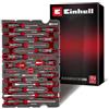 Einhell Originale Einhell E-Case Inserto Cacciaviti a T 9 pz (Montaggio Macchine/Veicoli, Impugnatura T, Punta Sferica, Lama 90°, Brugola, Cromo Vanadio, Sistema E-Case)