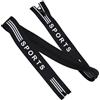 Aerzetix - Set di 3 Cerniere Lampo a Spirale N°5 75cm Impermeabili separabili di Colore Nero | per Cucito creazioni Tessili Abbigliamento progetti creativi Fai da Te