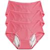 REUset Mutandine per incontinenza da donna, 3 pezzi, anti-perdita urinaria, lavabile, traspirante, lavabile, impermeabile, mutandine per incontinenza da donna, lavabili, B, XXL