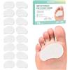 Welnove Ball-of-Foot Cushions for Women Men - 1/8 and 1/4 spessore - Felt Metatarsal Pads for Forefoot Support - Soft Foot Pads for Metatarsalgia, Morton Neuroma, adatto per tacchi alti, scarpe (4