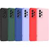Ricestate Custodia protettiva in silicone solido per Samsung Galaxy A13 A23 A33 A53 A73 A12 A22 A32 A52 A52S A72 A04 A04S A14 A24 4G A34 A54 Cover