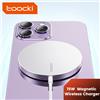 toocki Caricabatterie Wireless magnetico Toocki 15W per iPhone 14 QI Pad di ricarica Wireless veloce per iPhone 13 12 caricabatterie per telefono Ultra sottile da 5.5mm