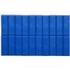 MAUL Magneti rettangolari MAULpro blu 20 pezzi tenuta 1 kg | presa sicura, ordine immediato, plastica infrangibile, finitura verniciata, pratici per ufficio e scuola