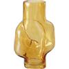 HK LIVING - Vaso Gleam - Arancione - Vetro