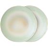 HK LIVING - Set di 2 - Ø 27,5 cm 70s ceramics - Verde - Gres smaltato