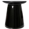 HK LIVING - Tavolino d'appoggio Earthenware - Nero - Gres smaltato