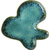 HK LIVING - Piatto Shell - Blu - Gres smaltato