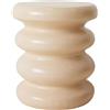 HK LIVING - Tavolino d'appoggio Allure - Beige - Terracotta smaltata