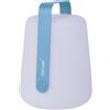 Fermob - Lampada da esterno ricaricabile senza fili Balad - Blu - Polietilene - Designer Tristan Lohner