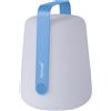 Fermob - Lampada da esterno ricaricabile senza fili Balad - Blu - Polietilene - Designer Tristan Lohner