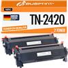 Bubprint TN2420 TN-2410 Toner Compatibili Sostituzione per Brother TN-2420 TN2410 Cartucce di Toner per MFC-L2710DW L2710DN L2730DW L2750DW HL-L2310D L2350DW L2370DN DCP-L2510D L2530DW (Nero, 2-Pack)