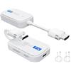 camgeet Trasmettitore e ricevitore HDMI wireless, 165FT/50M, 1080P@60Hz Ultra HD Output, Extended Display, wireless HDMI per video e audio al monitor di laptop/PC/TV Box/proiettore