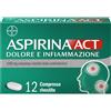 BAYER SpA Aspirinaact Dolore e Infiammazione 1000 mg, 12 Compresse