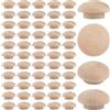 INCREWAY 120 tappi in legno di faggio, 15 x 10 mm, tappi per mobili