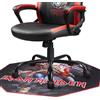 Subsonic - Tappetino da gioco Iron Maiden 100x100 cm - Antiscivolo per sedia da ufficio - Tappetino protettivo per pavimenti e parquet per la camera dei giocatori - Facile da pulire - Nero