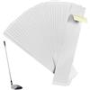 HAGOT 30 Pezzi Nastro Adesivo Antiscivolo per Impugnatura da Golf, Strisce Biadesive Antiscivolo (25 x 5 cm), Portatile e Universale per Tutte Le Misure Golf