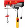marca Paranco lettrico Sidex - KG.100/200 - cavo MT.12- W 450