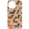 Funny Fun Dog pattern designs Sausage Do Motivo divertente con cane salsiccia, bassotto Custodia per iPhone 14 Pro Max
