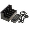 KALEA-INFORMATIQUE Docking station USB per 5 dischi rigidi SATA 2,5 o 3,5. Dock con collegamento USB3, funzione CLONING e alimentazione esterna da 6,5A.