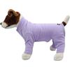 pet wiz Caldo pile per cani a quattro zampe, super morbido, resistente alle intemperie (Lilla, S)