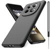 Vansdon Cover Compatibile con Xiaomi Redmi Note 15 4G/5G/Poco M8 5G, Gomma Gel di Silicone Liquida Antiurto Custodia - Nero
