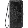 Custodia A Portafoglio In Pelle Premium Per Xiaomi Poco X3 NFC: Cover Con 3 Slot Per Carte, Tasca Contanti, Cavalletto E Chiusura Magnetica - Blu Scuro