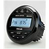 PIMAR RADIO STEREO MARINO TONDO BARCA GOMMONE NAUTICO ESTERNO CON BLUETOOTH 4x50W