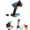 Adatto Per Wltoys 144001 RC Car Metal 120A ESC Trasmettitore Ricevitore Pezzi Di