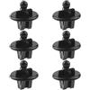 EMSea Clip di ricambio per ripiano posteriore per auto, 6 pezzi, 1028271, compatibile con Ford Fiesta 2001-2008, compatibile con Ford Fusion 2001-2011