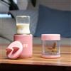 Eiyo Move UV - Scaldabiberon da viaggio con Sterilizzatore UV Malva