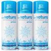 RAMPI Deodorante Spray Profumo Natura Salvatessuti Mangiaodori Igienizzante Allontana Tarme Tessuti Ambienti Auto Tende Scarpe 3x400 ml(Artico)