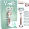 Gillette Venus Pro Smooth Sensitive Rasoio Donna A 5 Lame Per Pelli Sensibili Con 6 Lamette Da