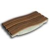 Griglia per piscina bordo sfioro TWIN TEAK