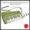SUZUKI Andes 25F A-25F Wind Keyboard Recorder Melodion Harmonica Japan nuovo