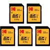 KODAK Confezione da 5 schede di memoria SDHC Ultra High Speed - 32 GB