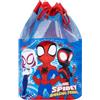 Marvel Sacco da Nuoto per Ragazzi Spidey e i Suoi Incredibili Amici | Borsa da Nuoto Spiderman | Sacco a Coulisse per Ragazzi | Blu Taglia Unica